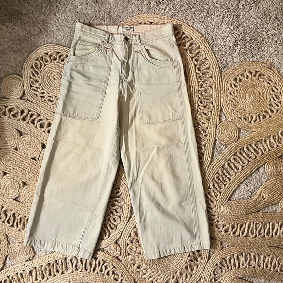 We The Free Piper Crop Wide Leg Denim Pants - Picture 2 of 4